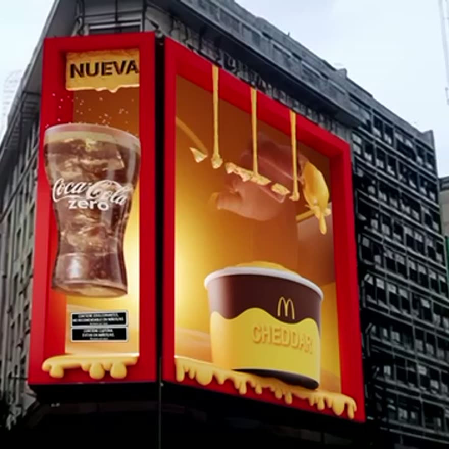 3D Billboards — McDonald's